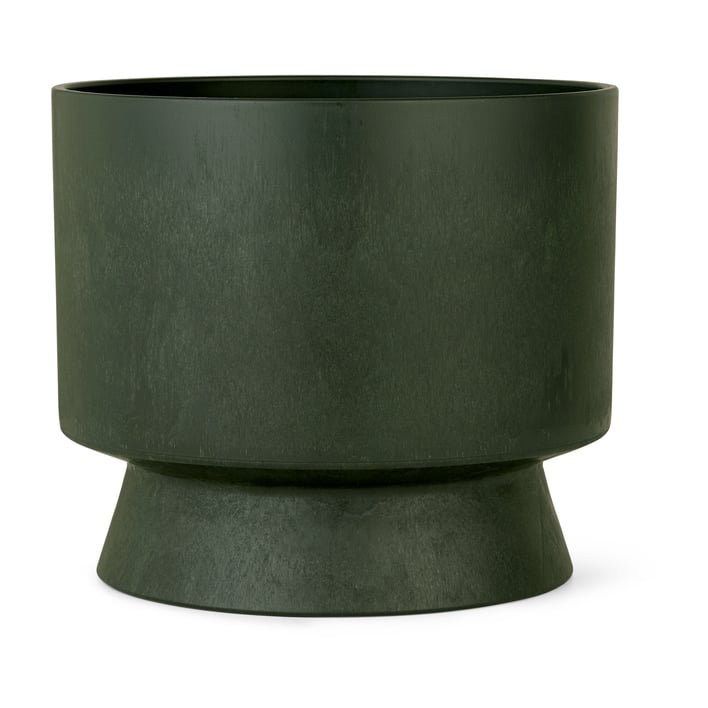 Rosendahl Ro blomkruka 24 cm Mörkgrön | Skandinavisk Design | Krukor | Grön