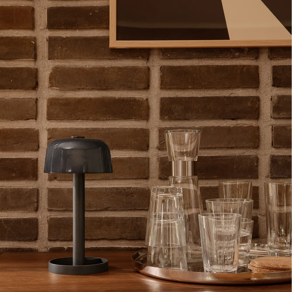 Soft Spot bordslampa 24,5 cm, Smoke Rosendahl