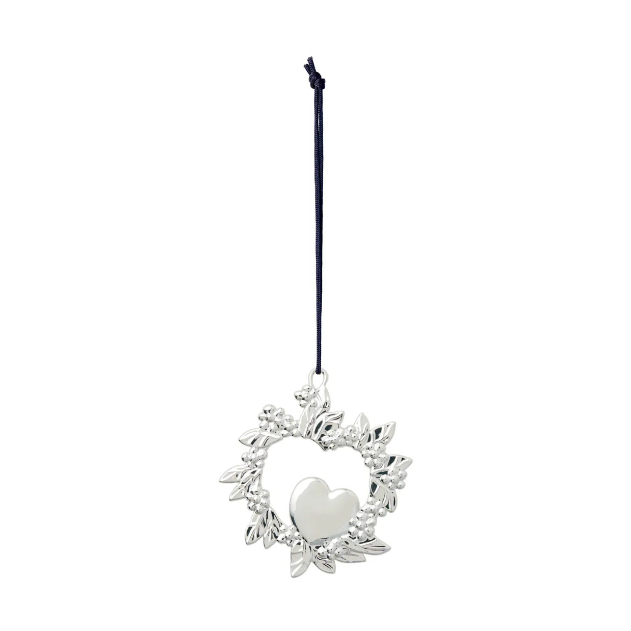 Wild heart julhänge 8 cm, Försilvrad Rosendahl
