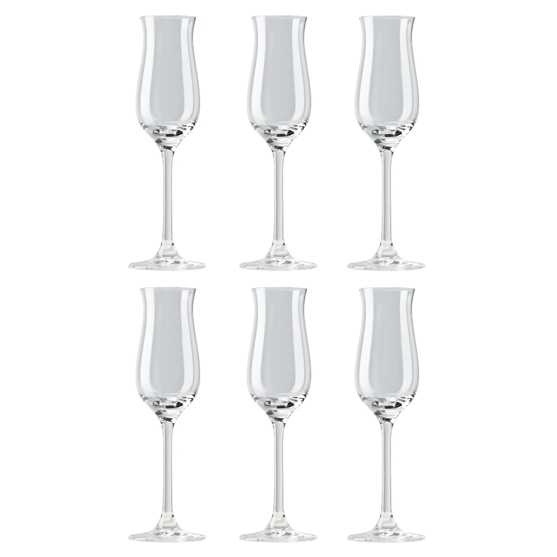DiVino grappaglas 10 cl 6-pack, Klar Rosenthal