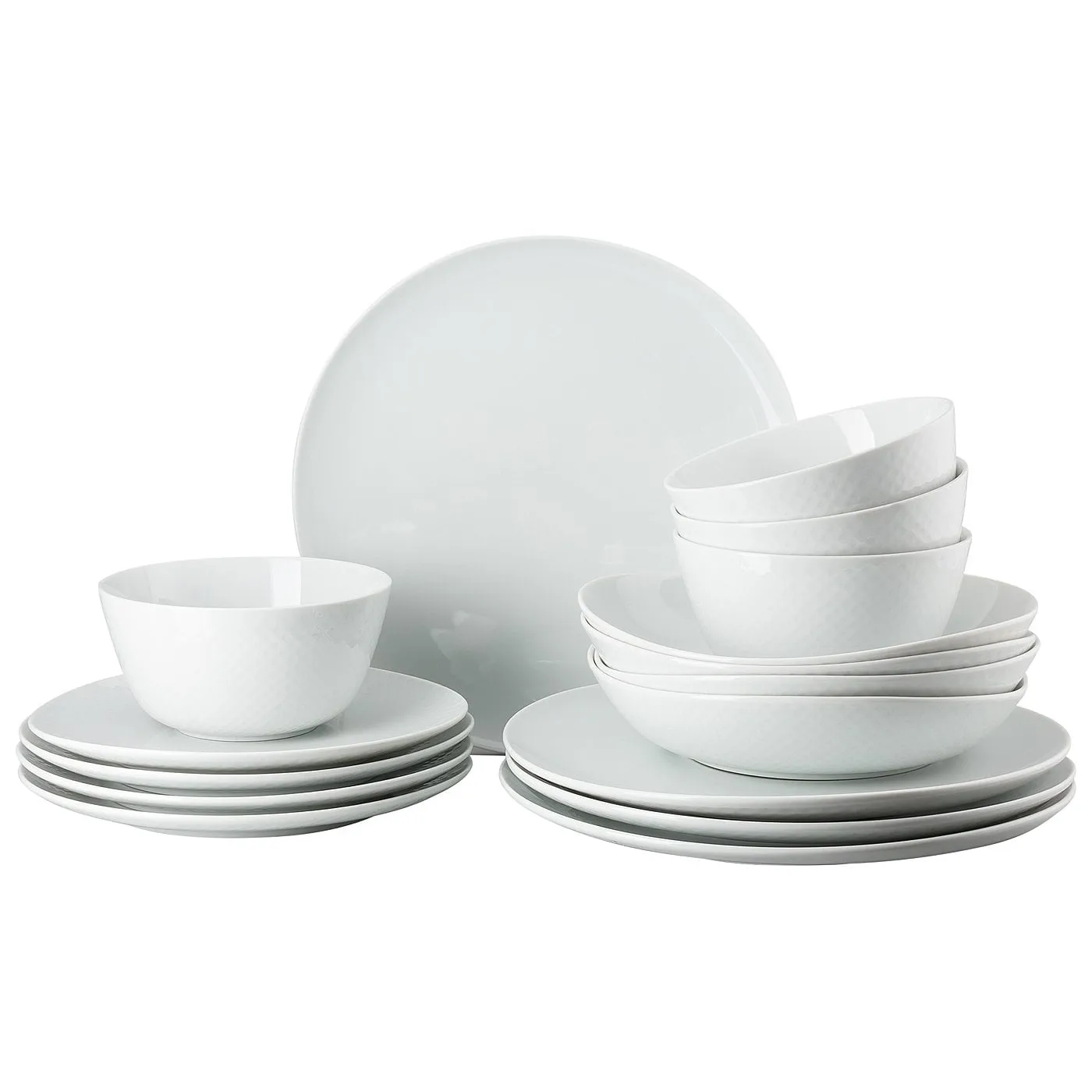 Junto servisset vit, 16 delar Rosenthal