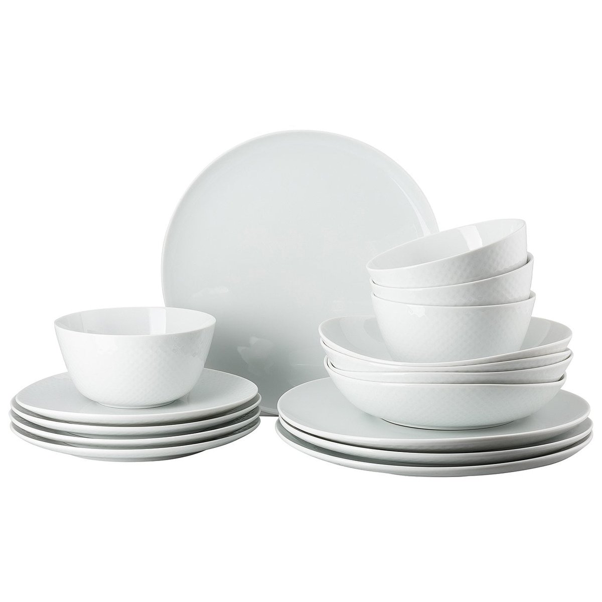 Rosenthal Junto servisset vit 16 delar | Skandinavisk Design | Serviser & Startset | Vit