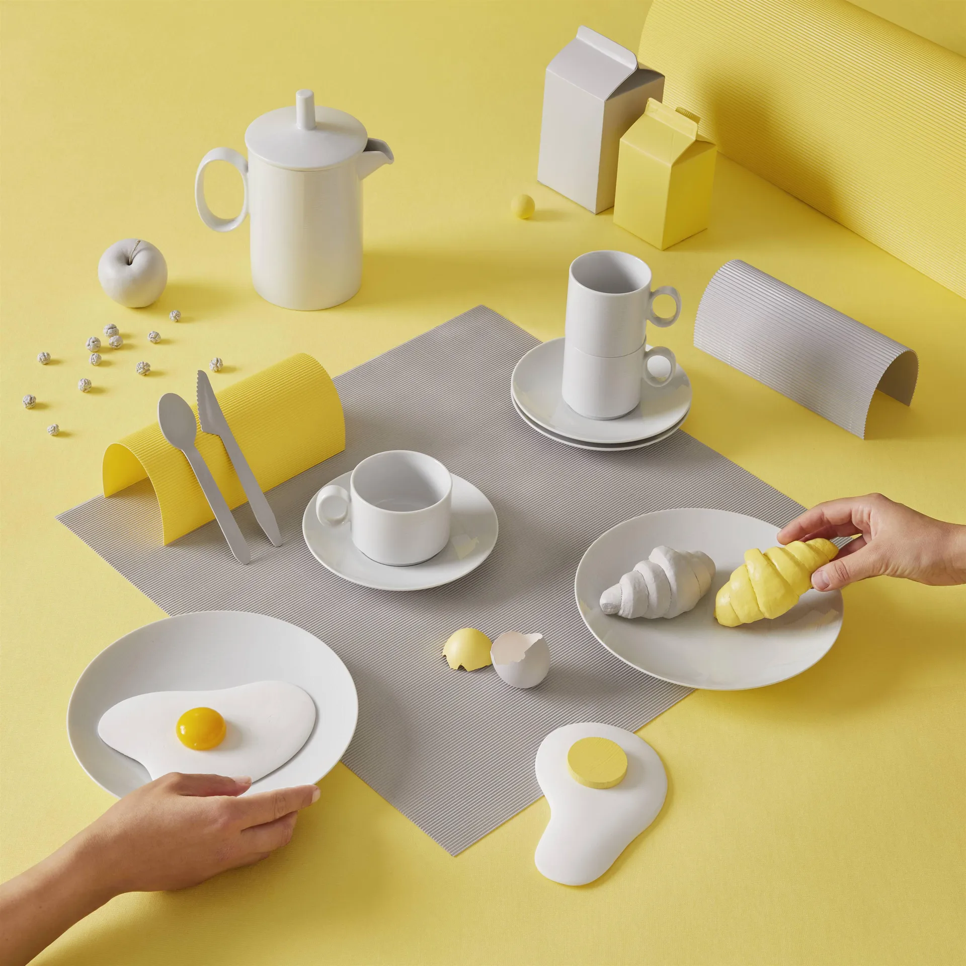 Loft tallrik vit, Ø 22 cm Rosenthal