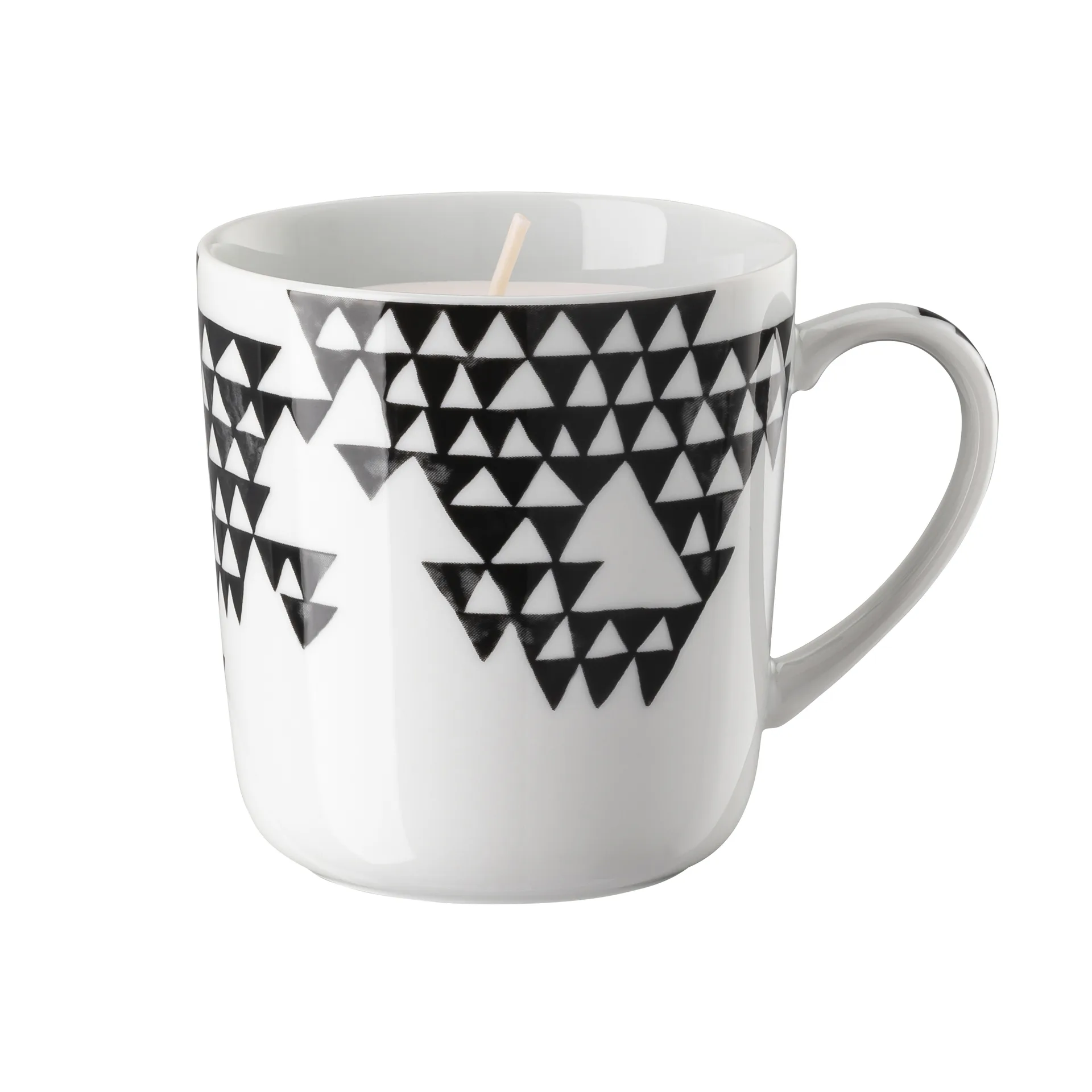 Magic Garden Black Seeds ljus i mugg, Vit-svart Rosenthal