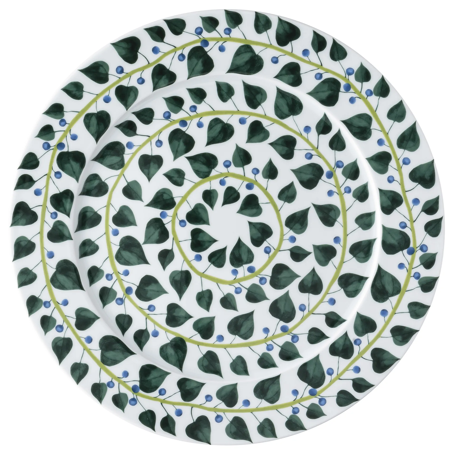 Magic Garden Foliage serveringsfat Ø33 cm, Vit-grön Rosenthal