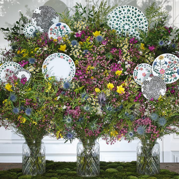 Magic Garden Foliage tallrik 21 cm, Vit-grön Rosenthal