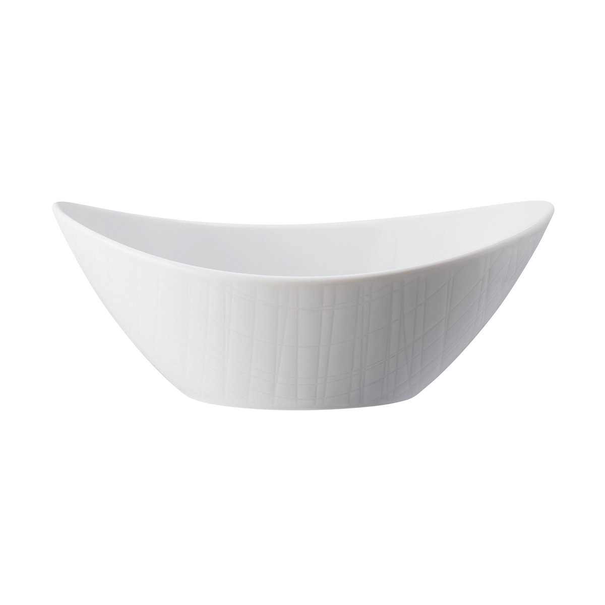 Rosenthal Mesh serveringsskål oval 11x15 cm | Skandinavisk Design | Serveringsskålar | Vit