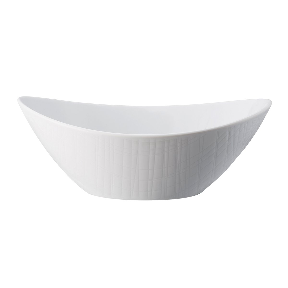 Rosenthal Mesh serveringsskål oval 15x20 cm | Skandinavisk Design | Serveringsskålar | Vit