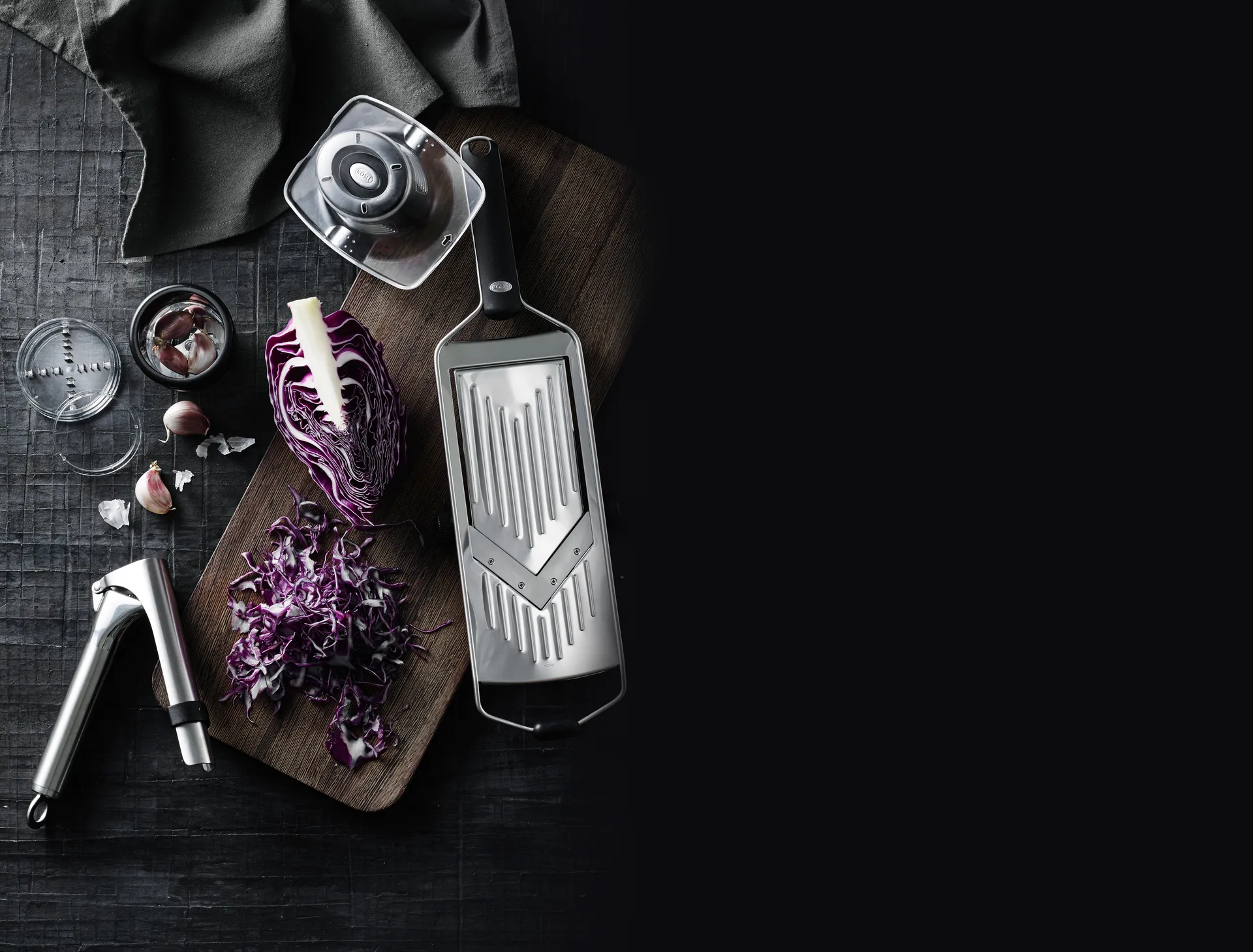 Rösle juliennejärn, Rostfritt stål Rösle