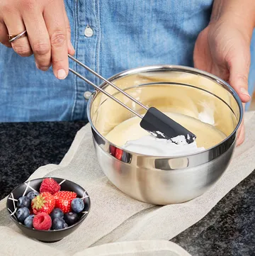 Rösle slickepott smal 20 cm - Svart - Rösle