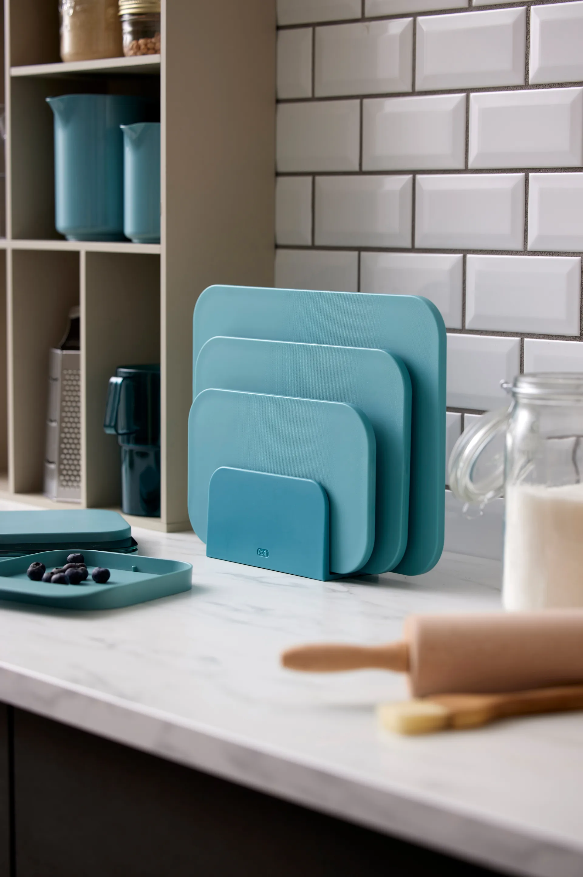 Choptima skärbräda S 16x26,5 cm, Nordic green Rosti