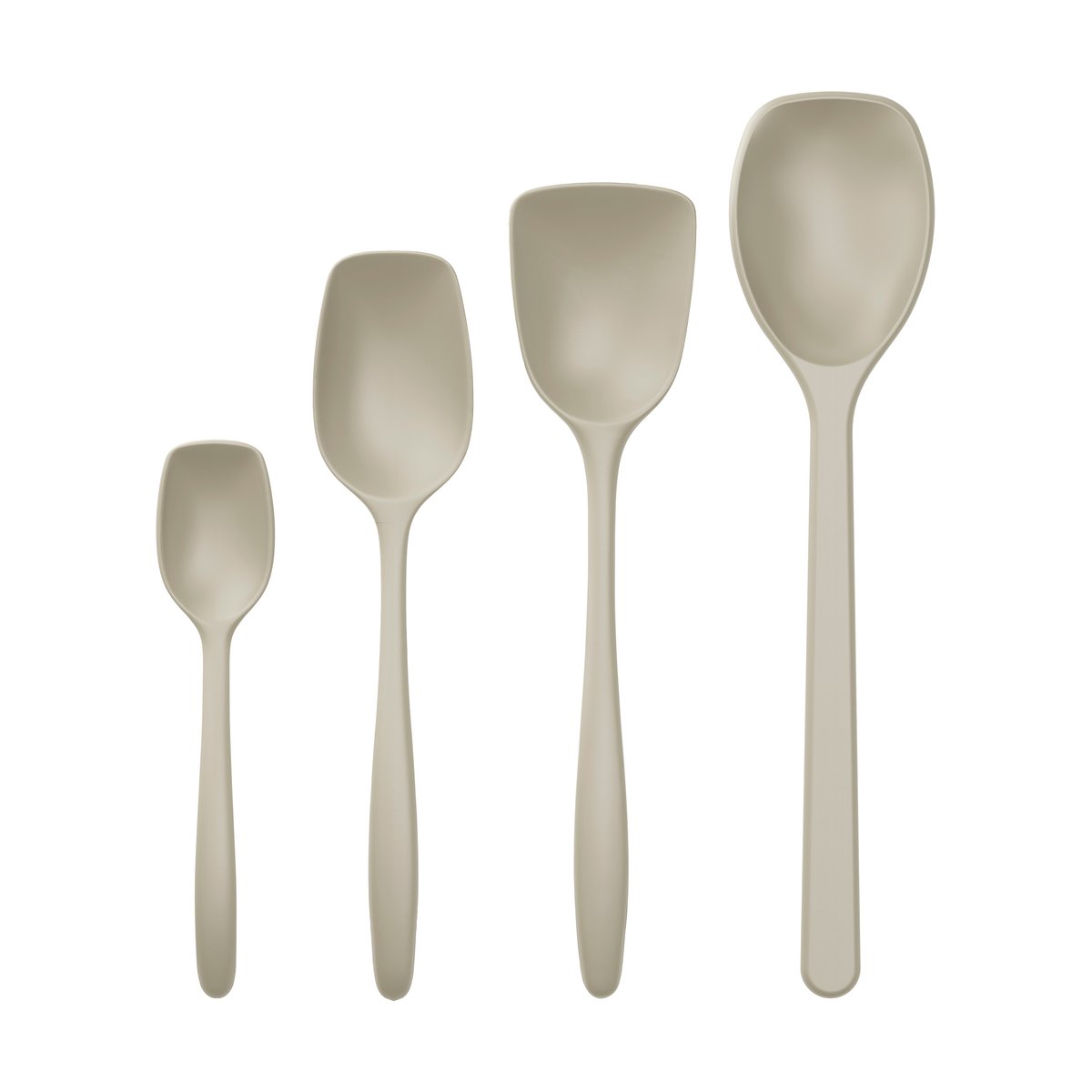 Rosti Classic grytskedset 4 delar Humus | Skandinavisk Design | Slevar & Skedar | Brun