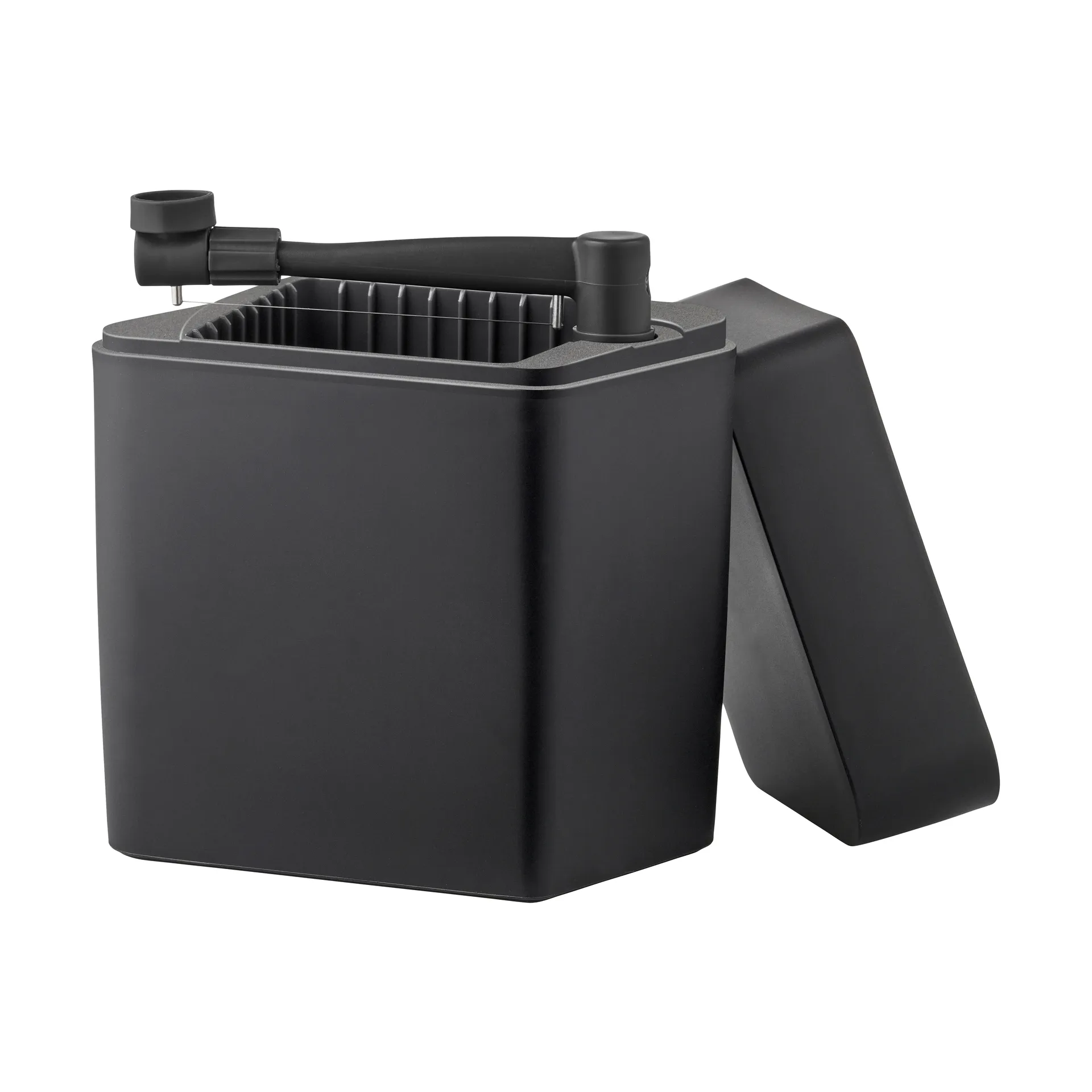 Classic ostlåda inkl ostskärare 16,5x10x19 cm, Svart Rosti