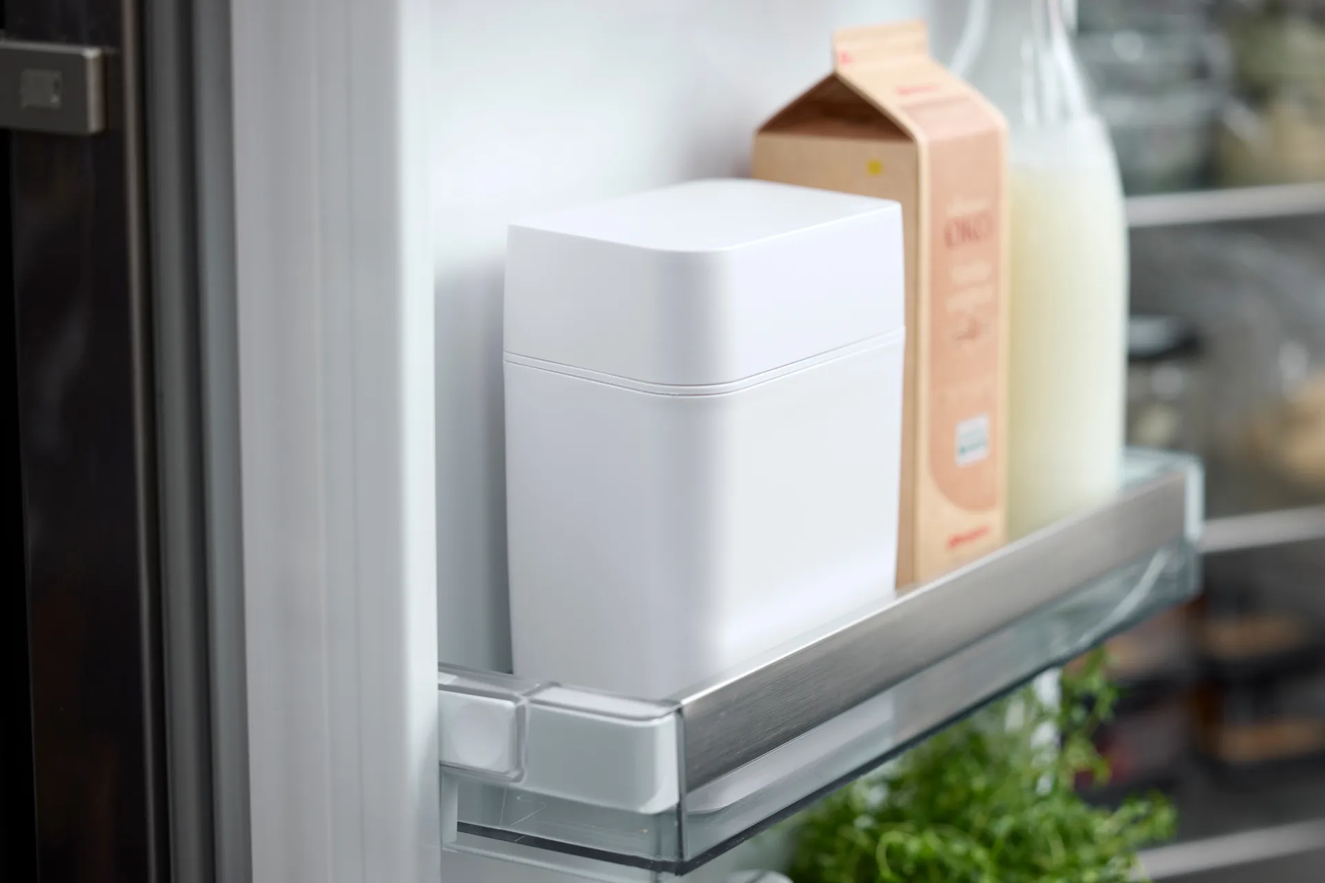 Classic ostlåda inkl ostskärare 16,5x10x19 cm, Vit Rosti