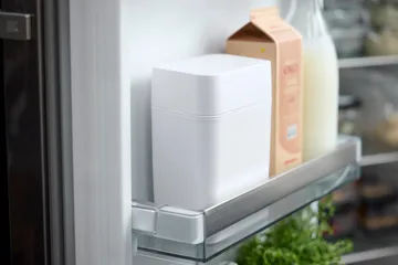 Classic ostlåda inkl ostskärare 16,5x10x19 cm - Vit - Rosti