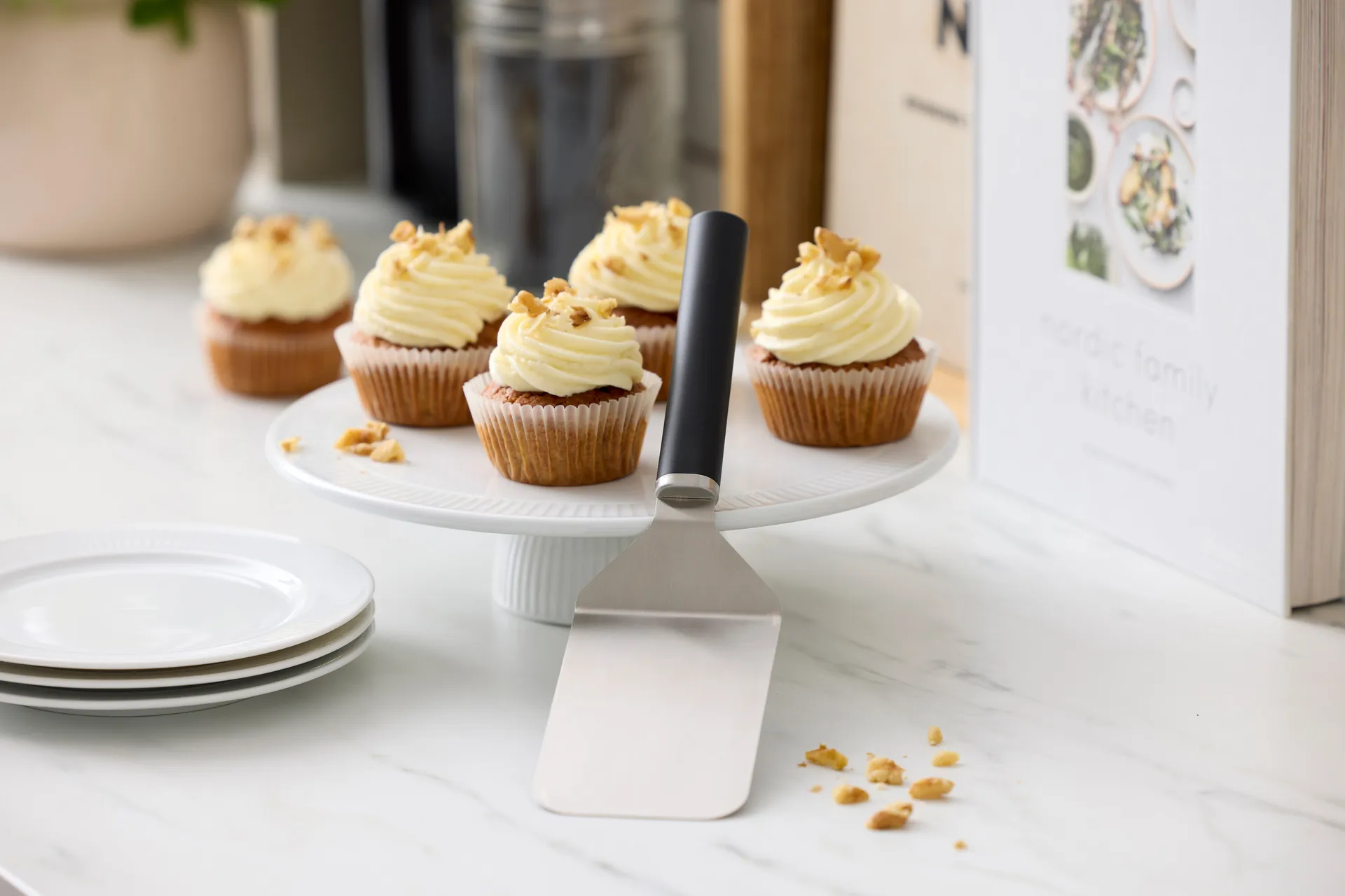 Emma palettkniv bred stål 26 cm, Black Rosti