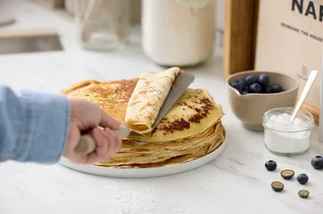 Emma palettkniv smal stål 33 cm - Humus - Rosti