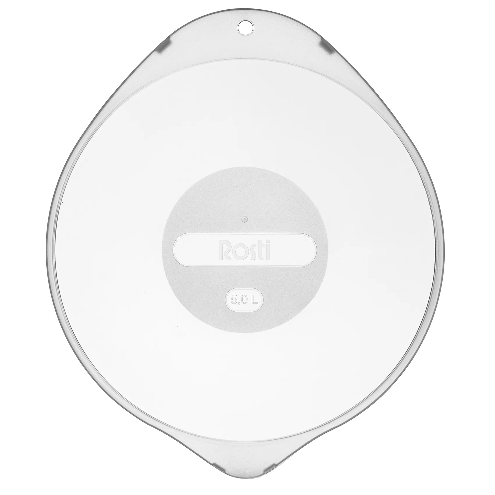 Margrethe lock till skål 5 l, Klar Rosti