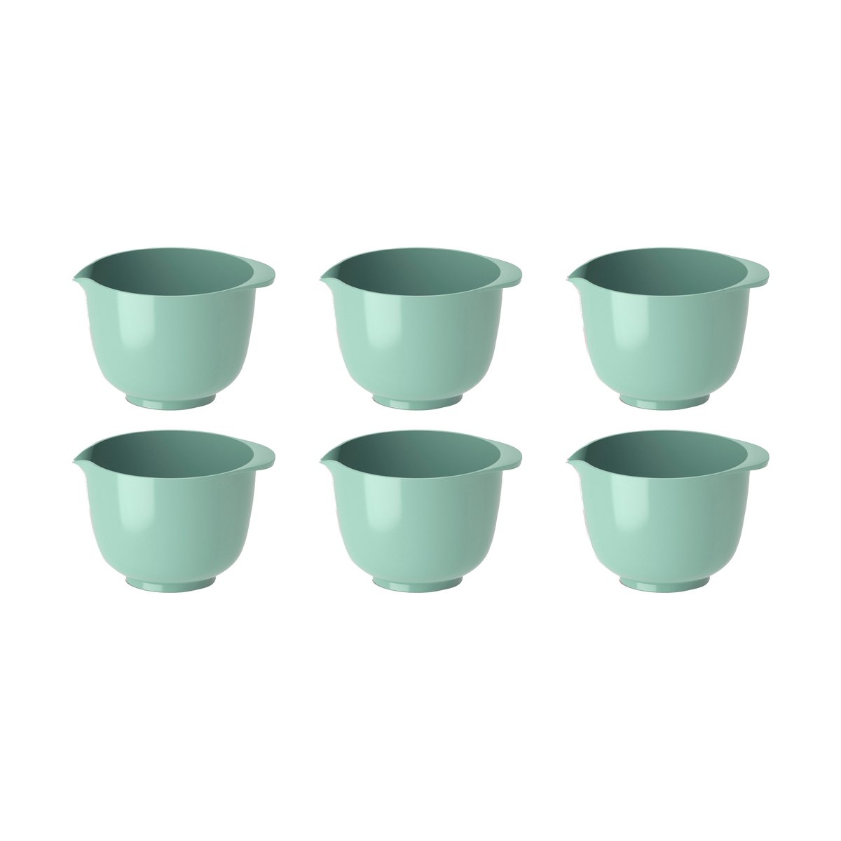 Rosti Margrethe miniskål 25 ml 6-pack Nordic green | Skandinavisk Design | Bunkar & Vispskålar | Grön