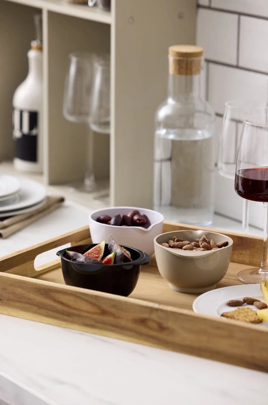 Margrethe miniskål 25 ml 6-pack, Svart Rosti