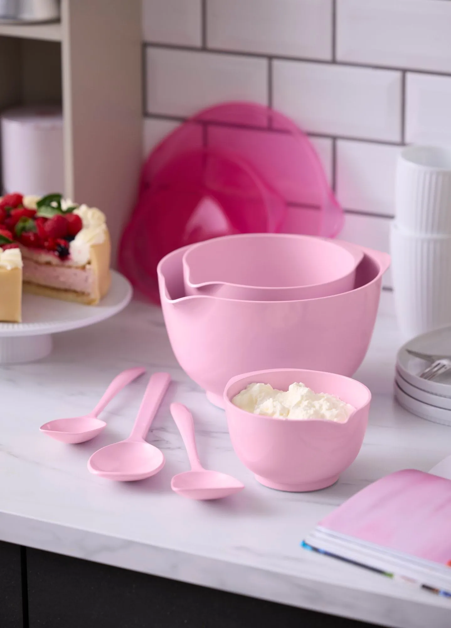 Margrethe skålset bröstcancerförbundet, Rosa, 6 delar Rosti
