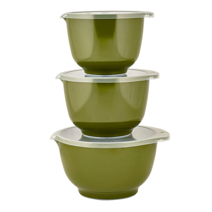 Margrethe skålset med lock 3-pack - Oliver - Rosti