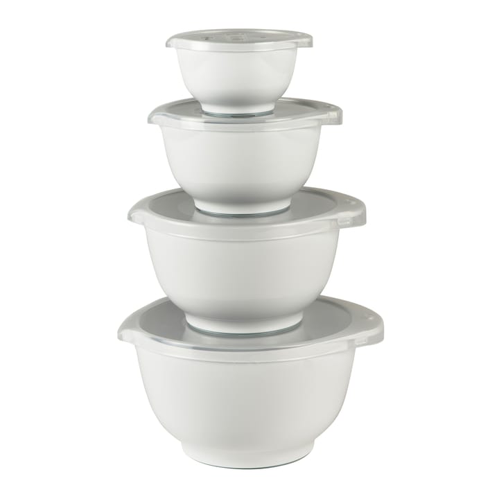 Margrethe skålset mini 4-pack, Vit Rosti
