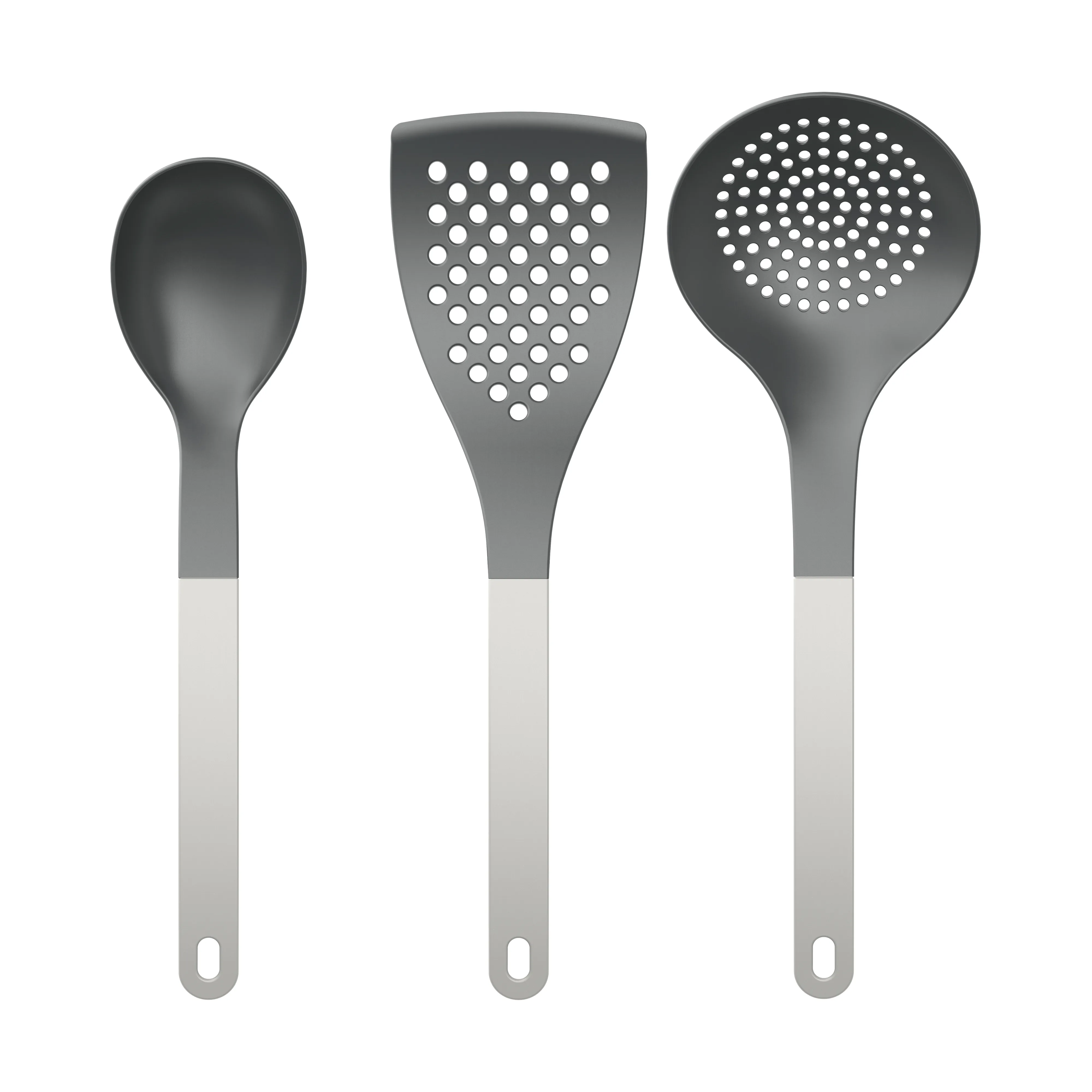 Optima köksredskap 2 3 delar, Vit nylon