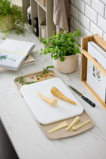 Separa skärbräda med brickor - Humus, 39x26 cm - Rosti