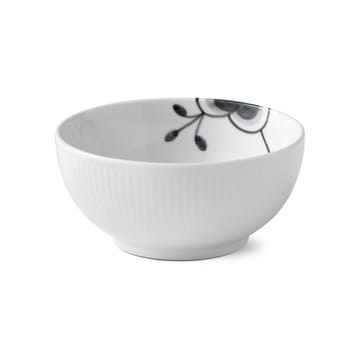 Black Fluted Mega skål - Ø 13 cm - Royal Copenhagen
