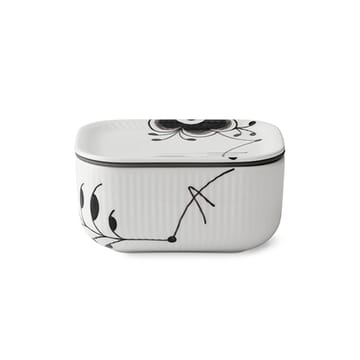 Black Fluted Mega smörask - 6,8 cm - Royal Copenhagen