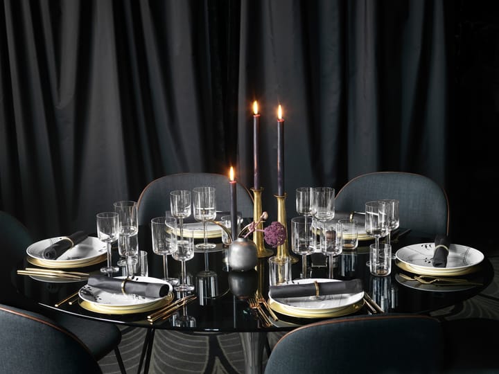 Black Fluted Mega tallrik 2, Ø 27 cm Royal Copenhagen