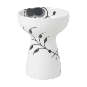 Black Fluted vas 11 cm - White-black - Royal Copenhagen