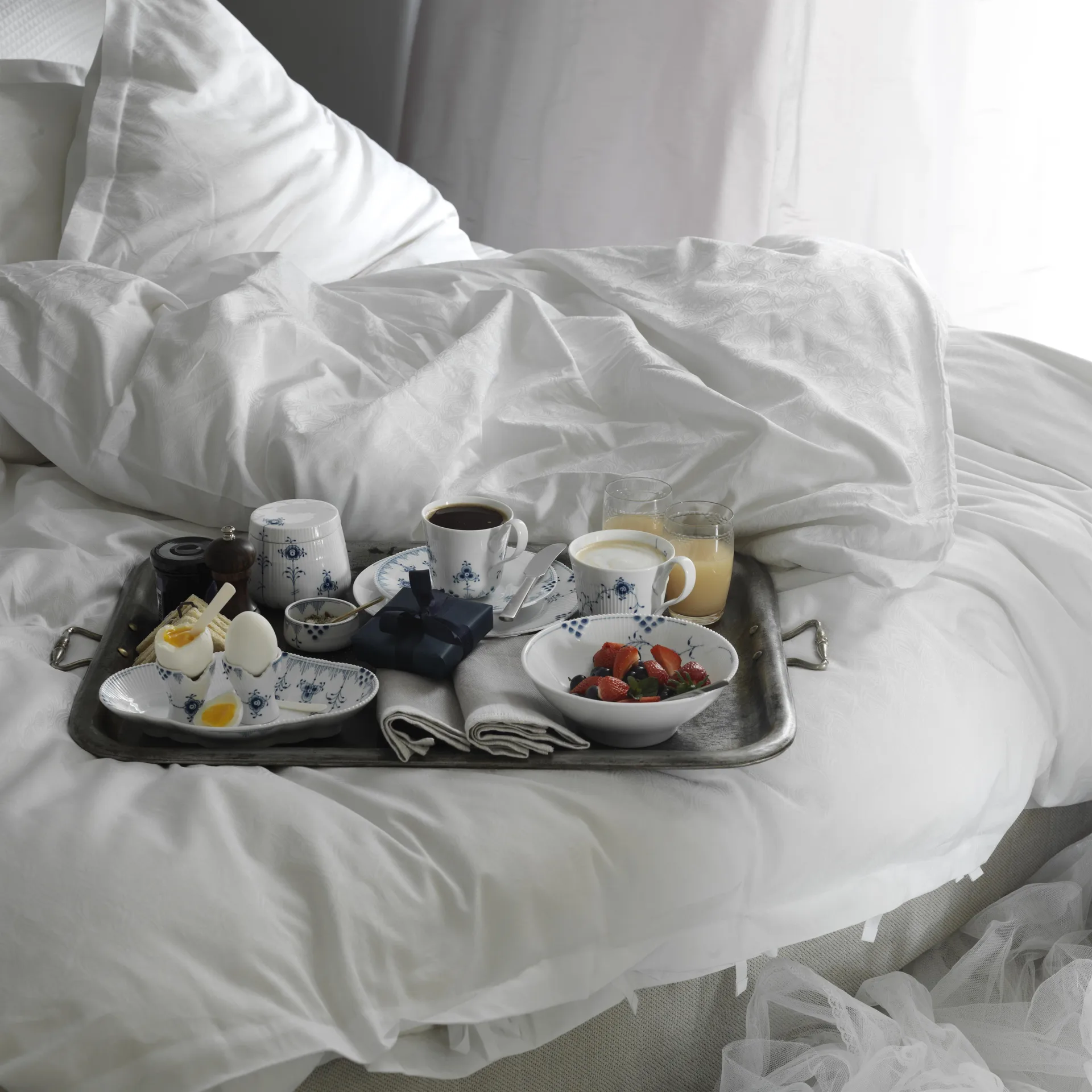 Blue Elements äggkopp 2-pack, 5 cm Royal Copenhagen