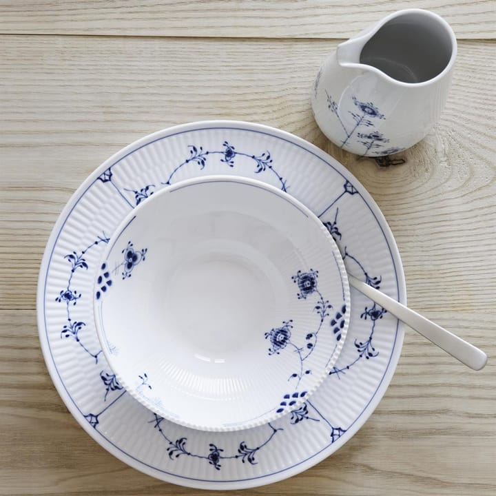 Blue Elements djup tallrik 2, Ø 18 cm Royal Copenhagen