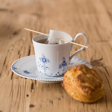 Blue Elements kopp med fat - 25 cl - Royal Copenhagen