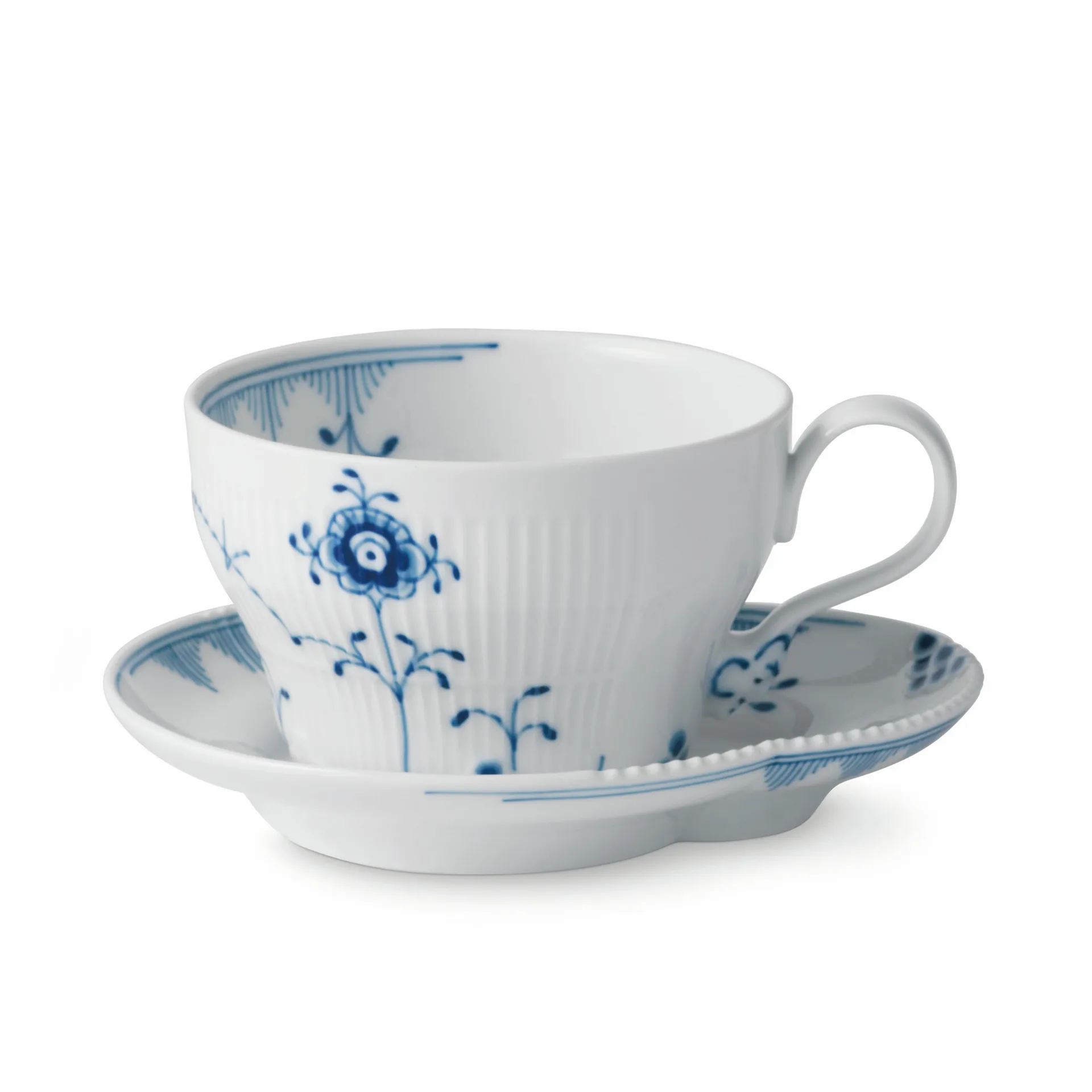 Blue Elements kopp med fat 26 cl, 26 cl Royal Copenhagen