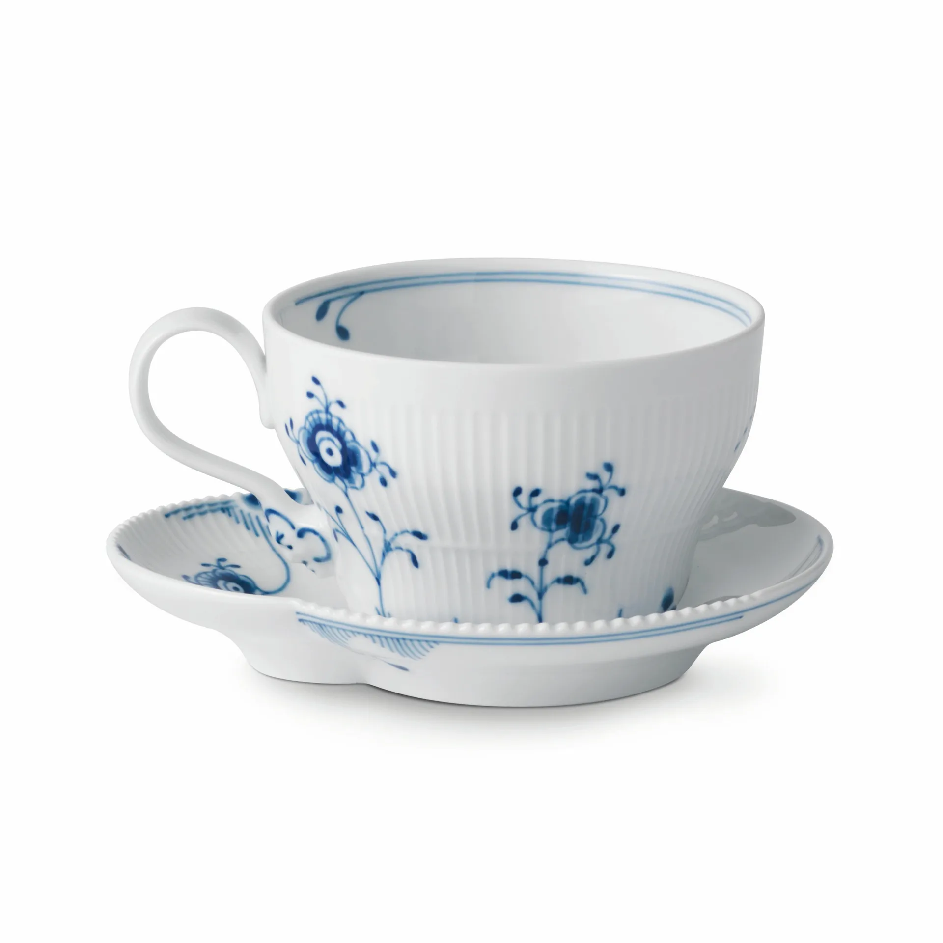 Blue Elements kopp med fat 26 cl, 26 cl Royal Copenhagen