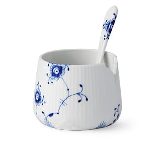 Blue Elements sockerskål med sked - 20 cl - Royal Copenhagen