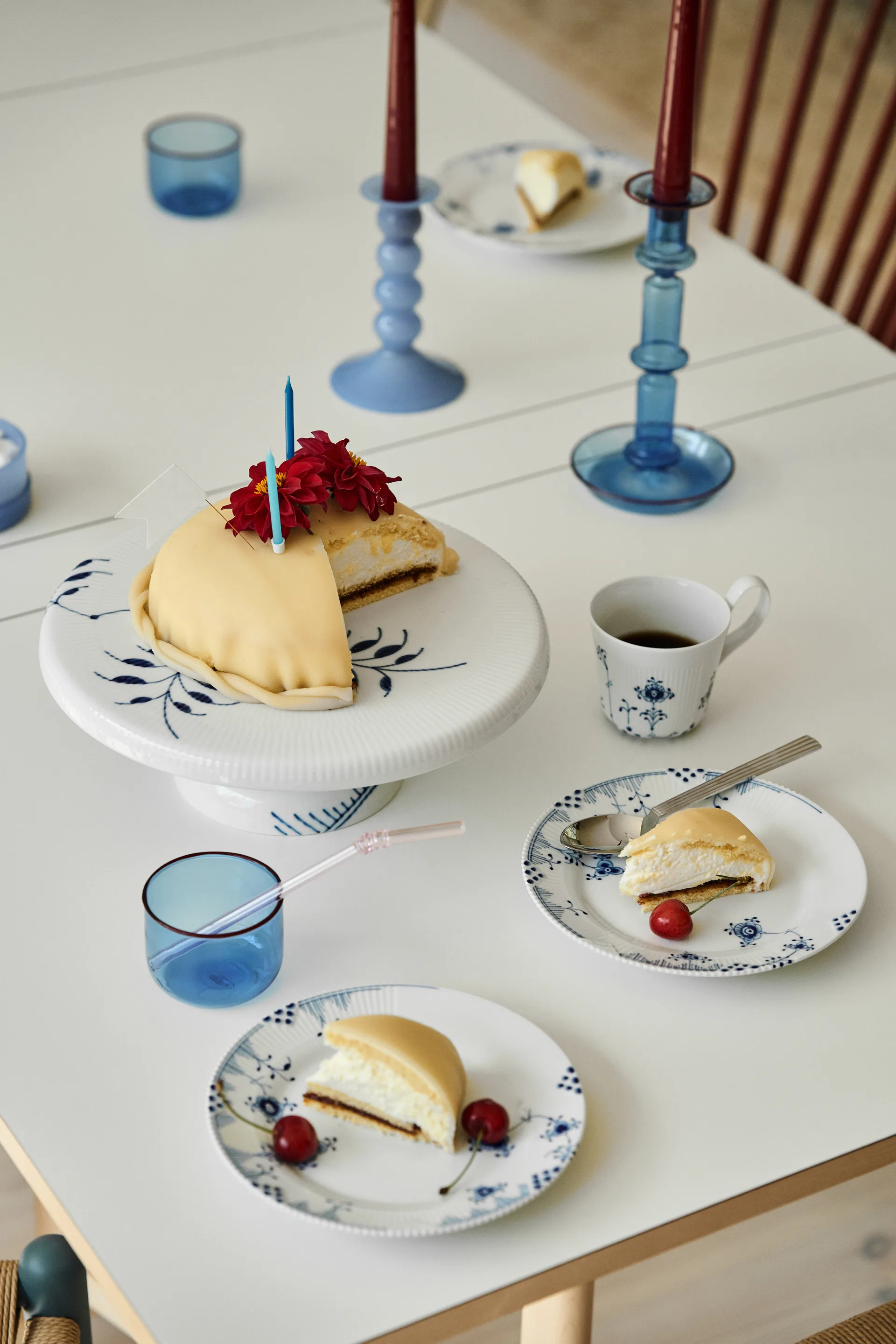 Blue Elements tallrik, 19 cm Royal Copenhagen