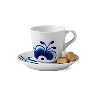 Blue Fluted Mega espressokopp - 9 cl - Royal Copenhagen