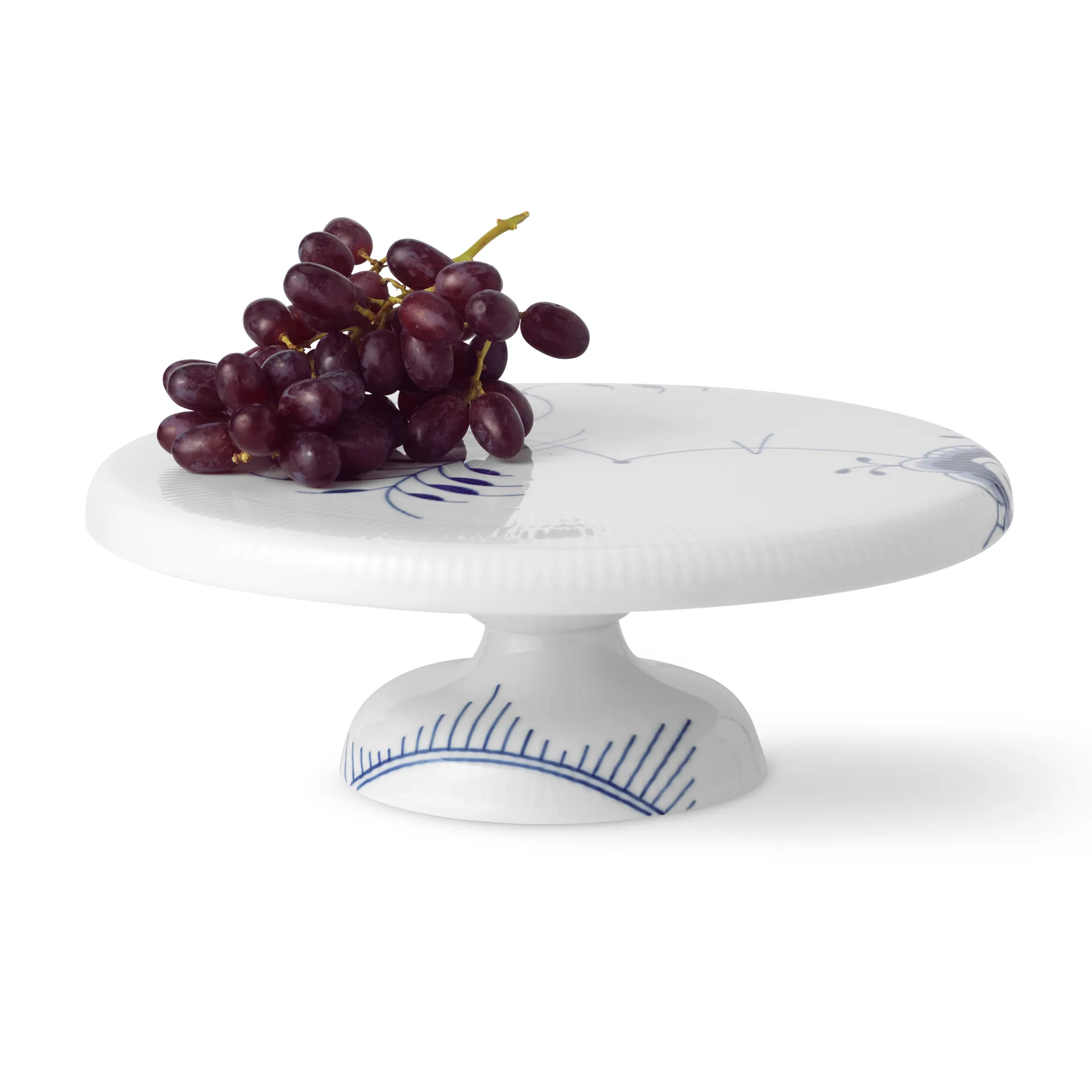 Blue Fluted Mega fat på fot, 29,5 cm Royal Copenhagen