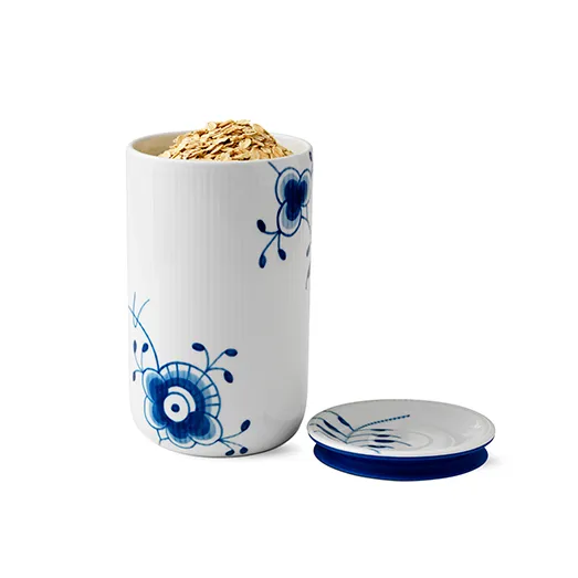 Blue Fluted Mega förvaringsburk, 115 cl Royal Copenhagen