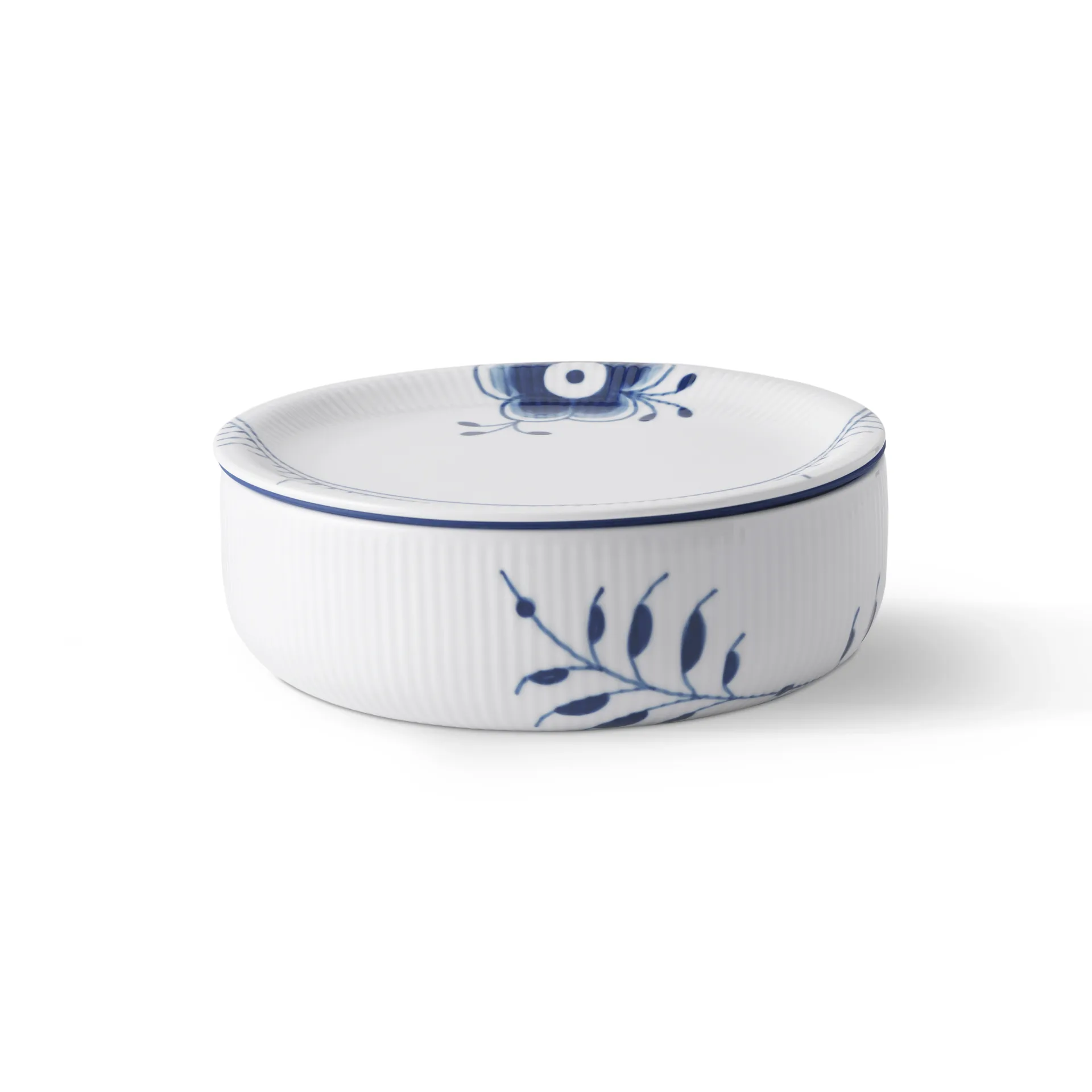 Blue Fluted Mega förvaringsburk, 140 cl Royal Copenhagen