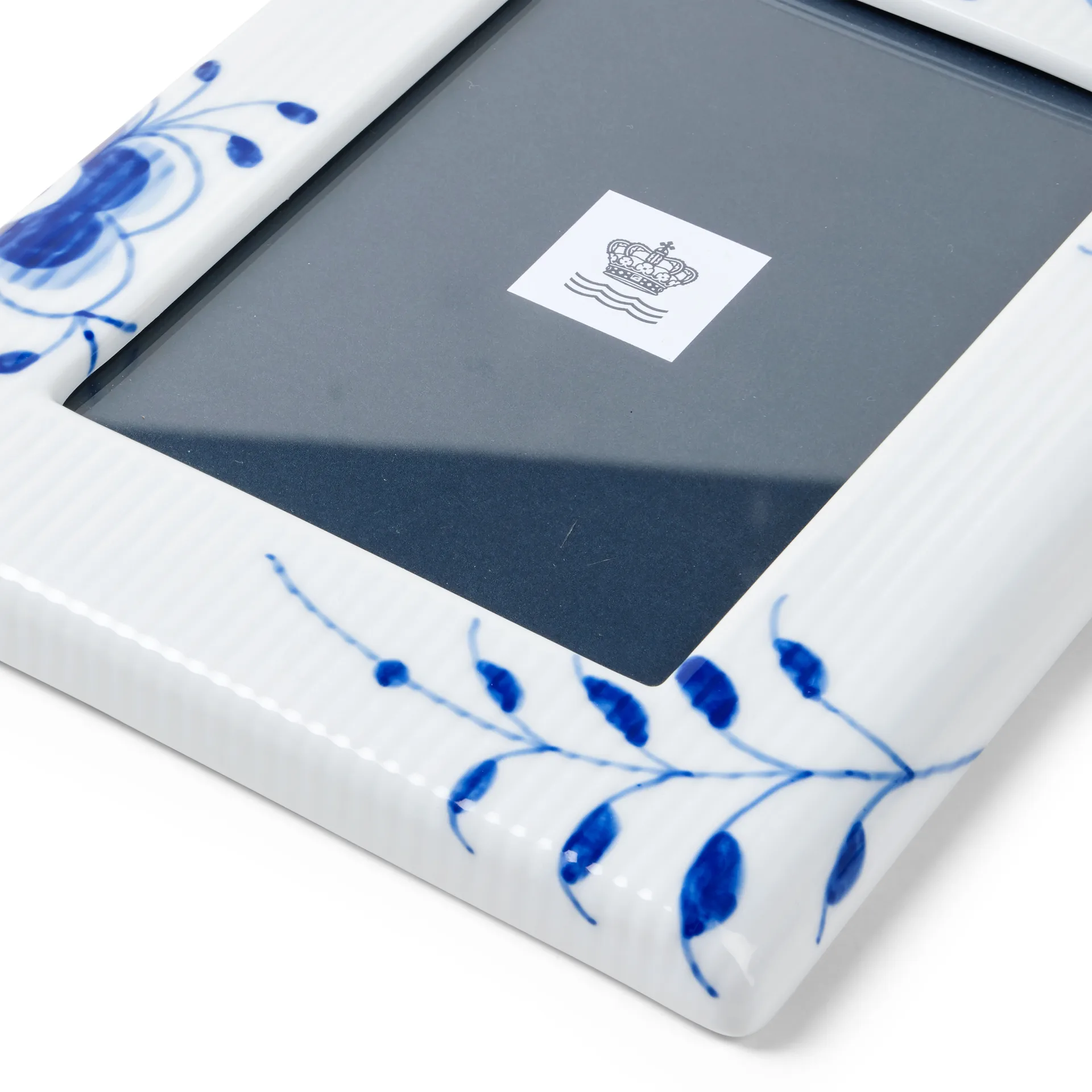 Blue Fluted Mega fotoram 16,5x21 cm, White-blue Royal Copenhagen