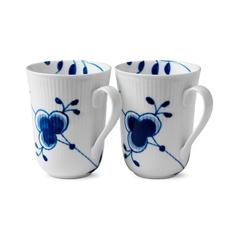 Blue Fluted Mega mugg 2-pack - 33 cl - Royal Copenhagen