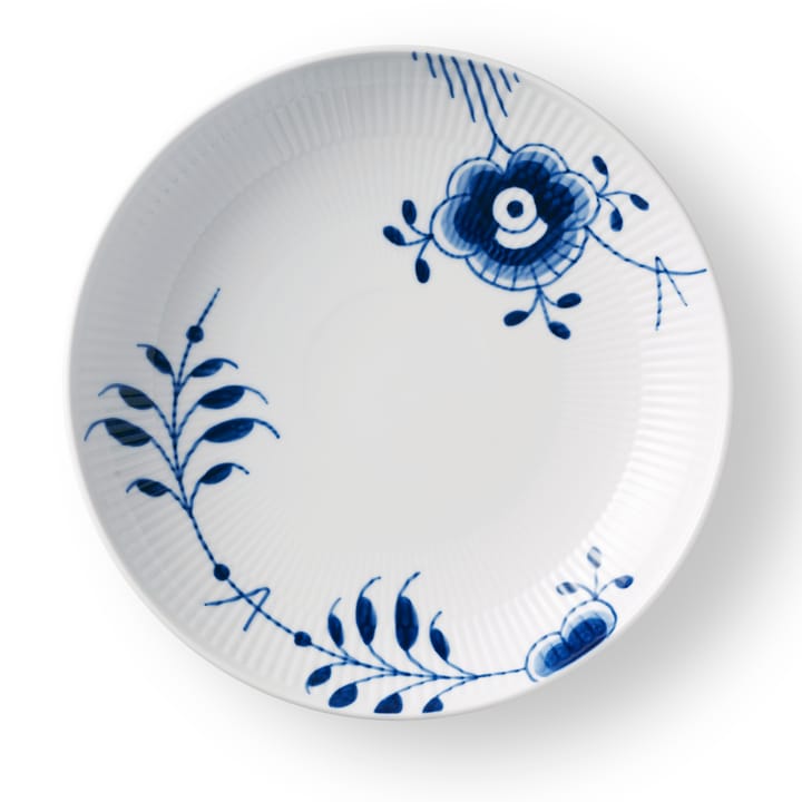 Blue Fluted Mega tallrik djup, 25 cm Royal Copenhagen