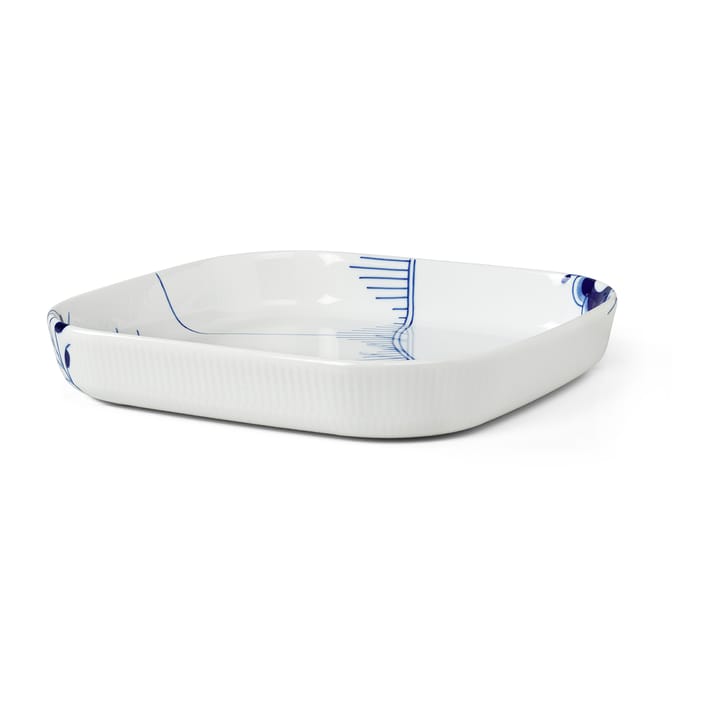 Blue Fluted Mega ugnsform fyrkantig, 30x30 cm Royal Copenhagen