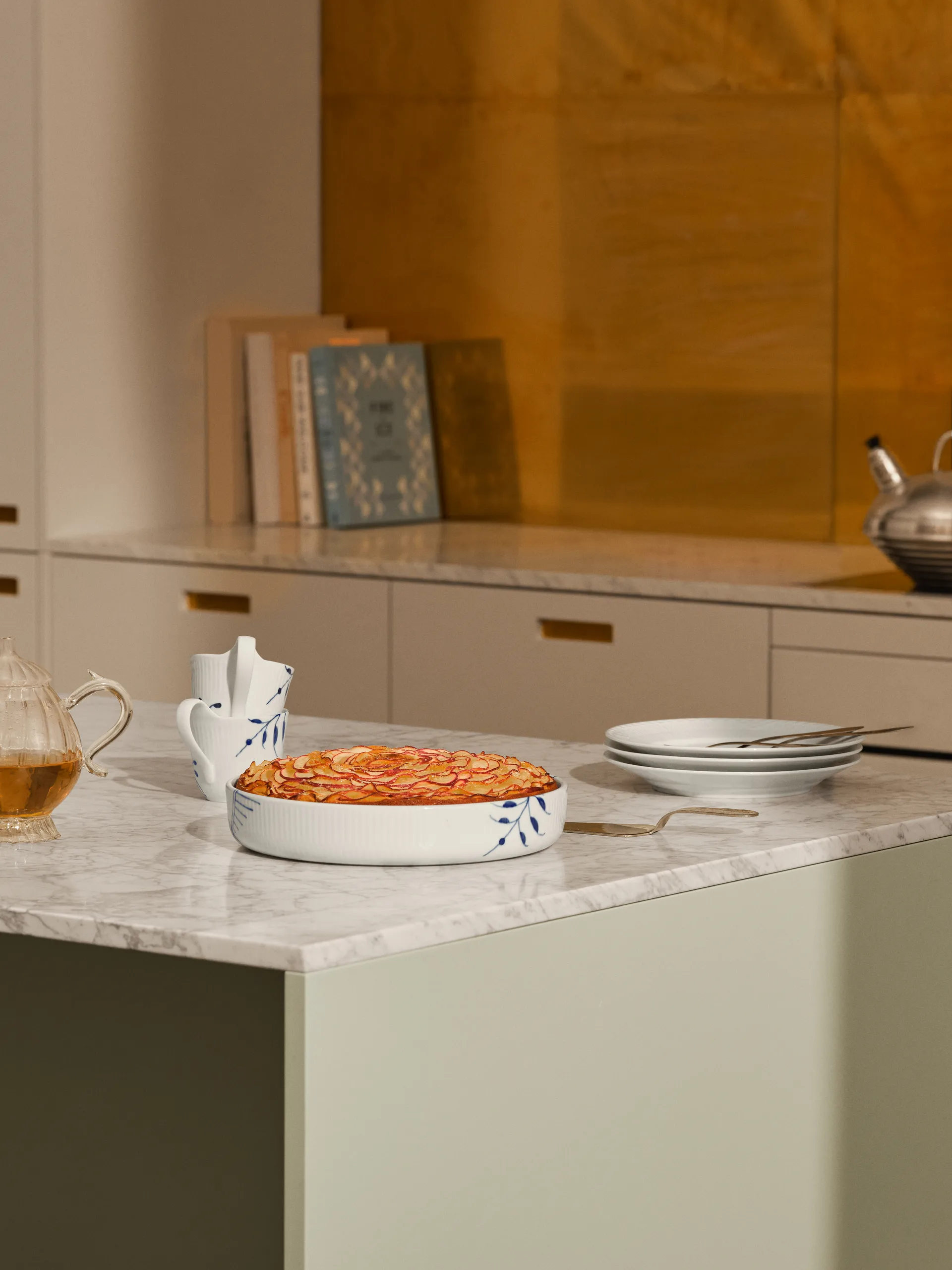 Blue Mega mugg med högt handtag, 25cl Royal Copenhagen