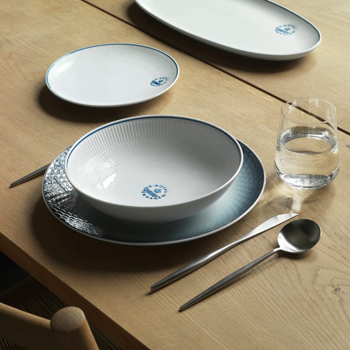 Blueline skål 110 cl, Vit-blå Royal Copenhagen